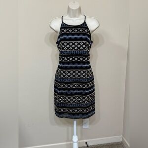 White House Black Market Women’s Multicolor Embroidered Sleeveless Mini Dress 2P